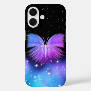 Space Fantasy Butterfly Cosmic iPhone 16 Hoesje