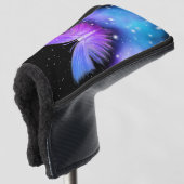 Space Fantasy Butterfly Cosmic Golfheadcover (3/4 voorkant)