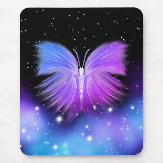 Space Fantasy Butterfly Cosmic Muismat (Voorkant)