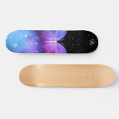 Space Fantasy Butterfly Cosmic Persoonlijk Skateboard (Horizontaal)