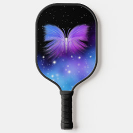 Space Fantasy Butterfly Cosmic Pickleball Paddle