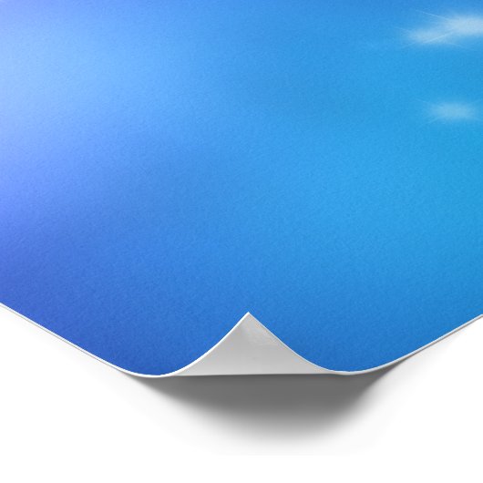 Space Fantasy Butterfly Cosmic Poster (Hoek)