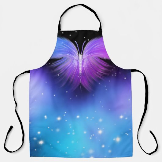 Space Fantasy Butterfly Cosmic Schort (Voorkant)
