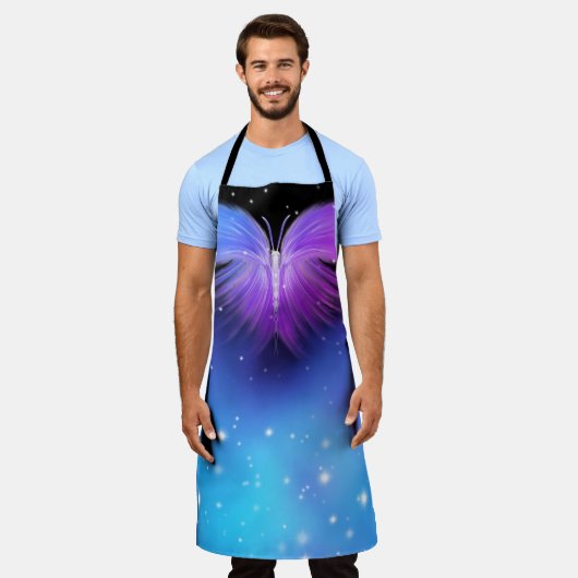 Space Fantasy Butterfly Cosmic Schort (Gedragen)