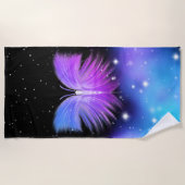 Space Fantasy Butterfly Cosmic Strandlaken (Voorkant)