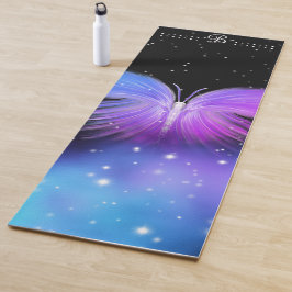 Space Fantasy Butterfly Cosmic Yogamat