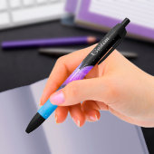 Space Fantasy Butterfly Cosmic Zwarte Inkt Pen