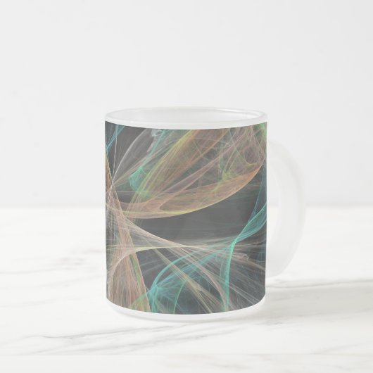 Space Fantasy Matglas Koffiemok (Voorkant rechts)