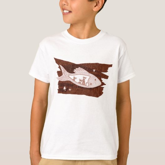 Space Ferret T-Shirt (Child) (Voorkant)
