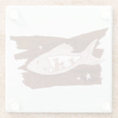 Space Ferrets Glass Onderzetter (Achterkant)