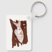 Space Ferretten Sleutelhanger (Achterkant)