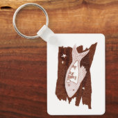 Space Ferretten Sleutelhanger (Voorkant)