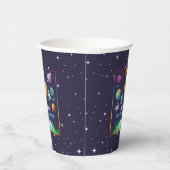 Space First Birthday Cup - Eerste reis Papieren Bekers (Rechts)