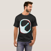 Space Fleet Glitcht T-shirt (Voorkant volledig)