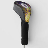 Space Flotsam Monogram Golfheadcover (Schuin)