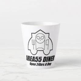 Space Foods AREA55 DINER Latte Mok