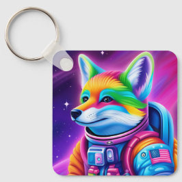 Space Fox Sleutelhanger