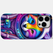 Space Fox - Telefoonhoes Case-Mate iPhone Case (Achterkant (horizontaal))
