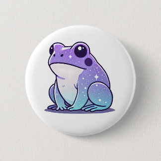 Space Frog Badge Ronde Button 5,7 Cm