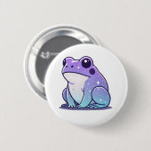 Space Frog Badge Ronde Button 5,7 Cm (Voorkant /achterkant)