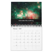 Space Galaxy Astronomy Universe Rumi Quotes Kalender (Feb 2027)