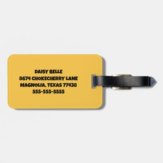 Space Galaxy Bagagelabel (Achterkant horizontaal)