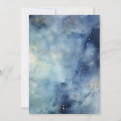 Space Galaxy Eerste reis rond de zon Verjaardag Kaart (Achterkant)