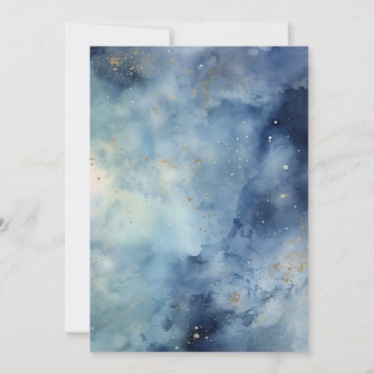 Space Galaxy Eerste reis rond de zon Verjaardag Kaart (Achterkant)