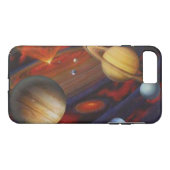 Space Galaxy iPhone 7 Hoesje (Achterkant (Horizontaal))