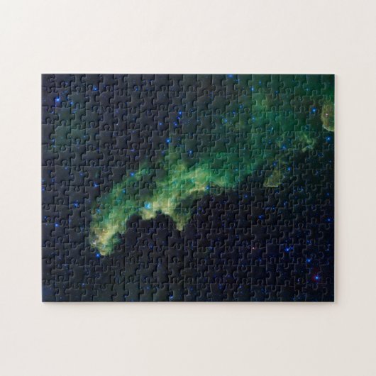 Space Galaxy Jigzaag Puzzle Legpuzzel (Horizontaal)