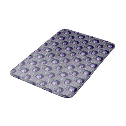 Space Galaxy Kettlebell Badmat (Gekanteld)