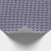 Space Galaxy Kettlebell Cadeaupapier (Hoek)