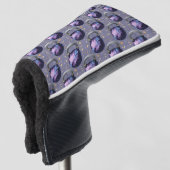 Space Galaxy Kettlebell Golfheadcover (3/4 voorkant)