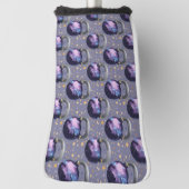 Space Galaxy Kettlebell Golfheadcover (Draai 90)