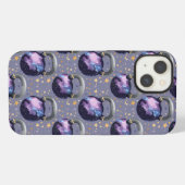 Space Galaxy Kettlebell iPhone Hoesje (Achterkant horizontaal)