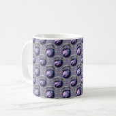 Space Galaxy Kettlebell Koffiemok (Voorkant links)