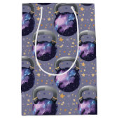 Space Galaxy Kettlebell Medium Cadeauzakje (Voorkant)