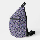 Space Galaxy Kettlebell Sling Bag (Rechterhoek)