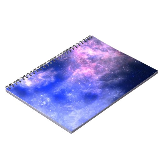 Space Galaxy Print Notitieboek (Linkerzijde)