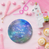 Space Galaxy Spacy verjaardagsfeestje Borden Papieren Bordje (Feest)