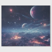 Space Galaxy Symfonie inpakpapier (Vlak)