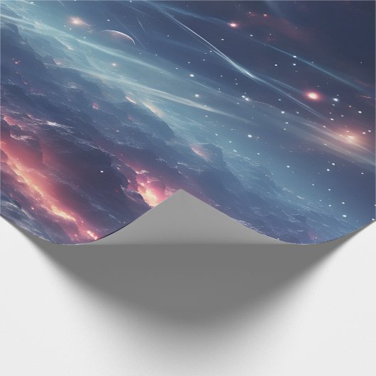 Space Galaxy Symfonie inpakpapier (Hoek)