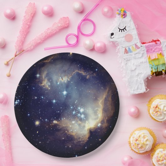 Space galaxy universum thema party moet hebben papieren bordje (Feest)