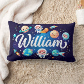 Space Galaxy William gepersonaliseerd Sierkussen Kussen (Deken)