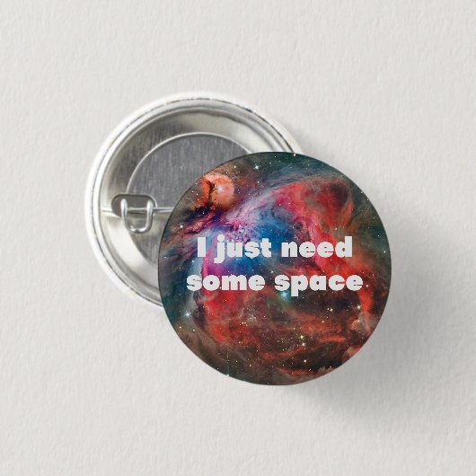 Space Geek Button (Voorkant /achterkant)