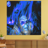 Space Ghost Canvas Afdruk (Insitu (Woonkamer))