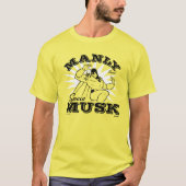 Space Ghost Manly Space Musk T-shirt (Voorkant)