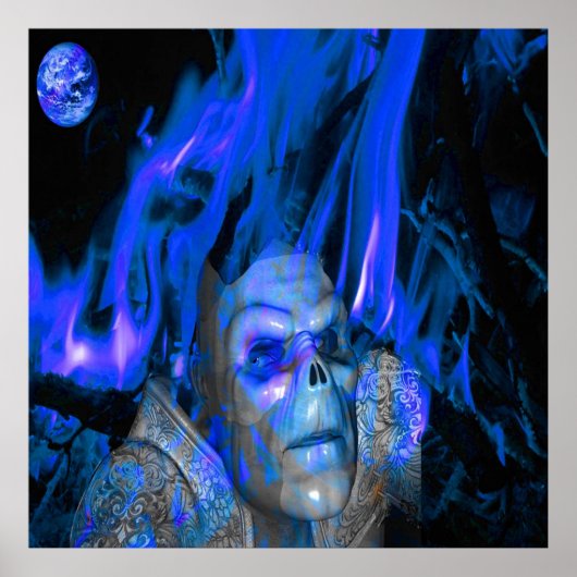 Space Ghost Poster (Voorkant)