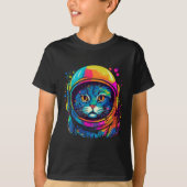 Space Gifts Kat Mam Kat Pap Mannen Vrouwen Kinder  T-shirt (Voorkant)