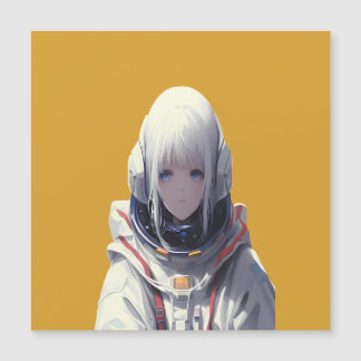 Space Girl Art Print – Kosmisch avontuur